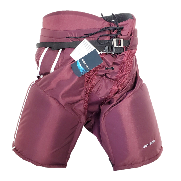 Pantalon de hockey Bauer Supreme Pro Stock - NCAA - Marron/Blanc